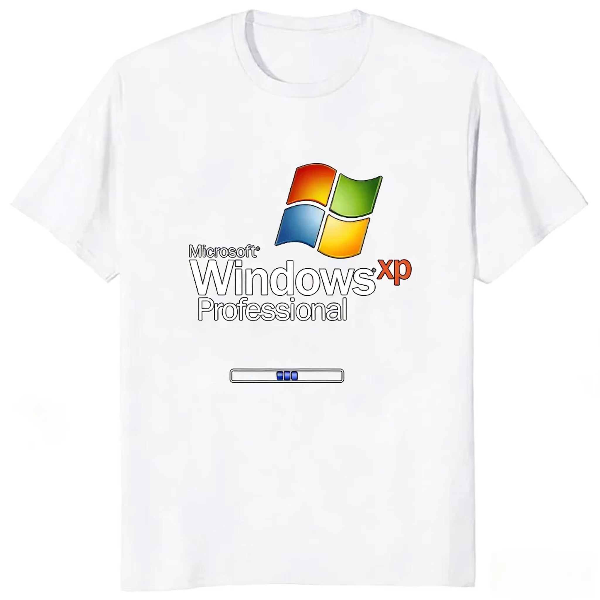 T-shirt imprimé avec logo Windows XP Professional