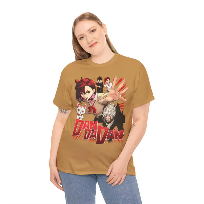Dandadan Anime T-Shirt à la mode japonais Streetwear graphique