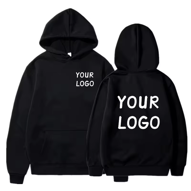 Sweat à capuche décontracté avec LOGO de votre marque pour hommes et femmes