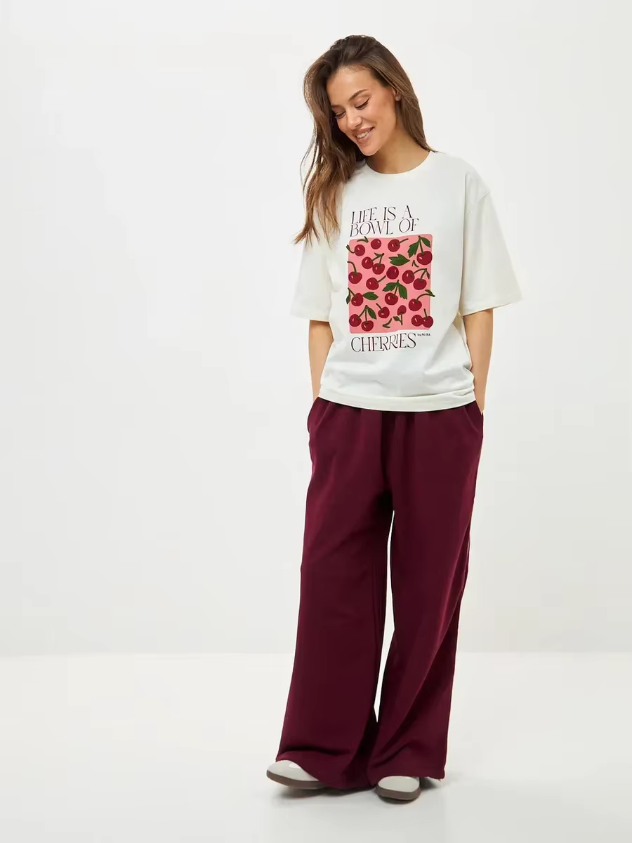 T-shirt imprimé pour femmes