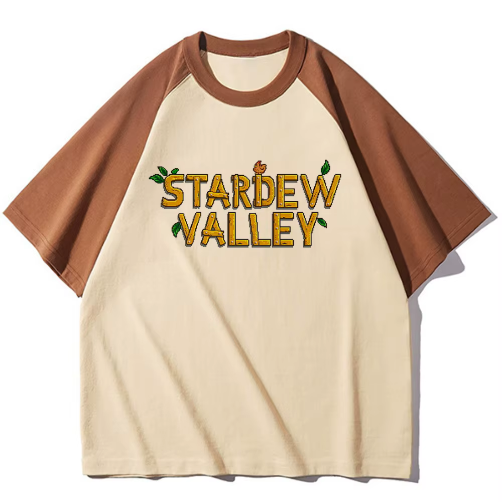 Stardew Valley t-shirt femmes classique psychédélique rétro Y2k Pop Culture chemise hip hop coloré gothique respirant numérique