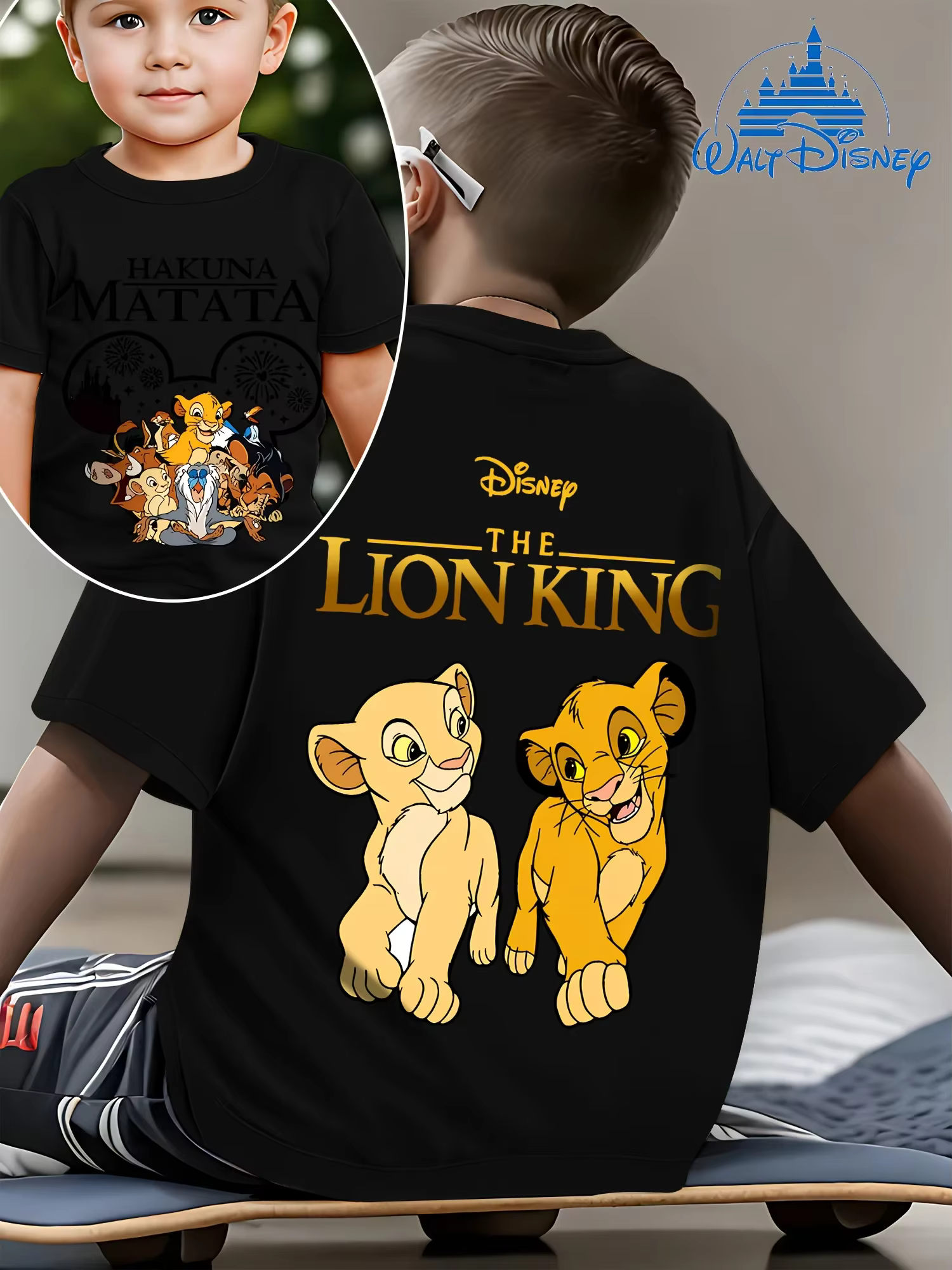 T-shirt à thème Disney Le Roi Lion pour garçons