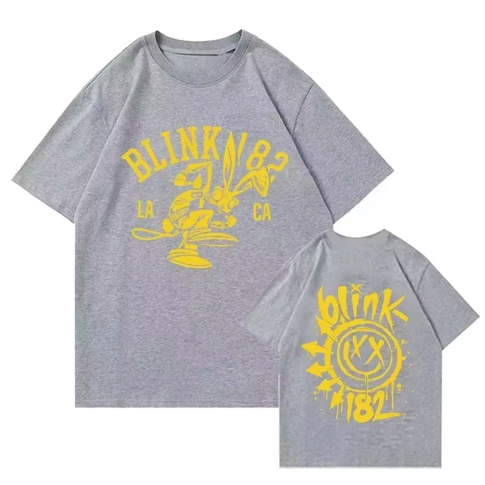 T-shirt classique Blink 182 Band World Tour