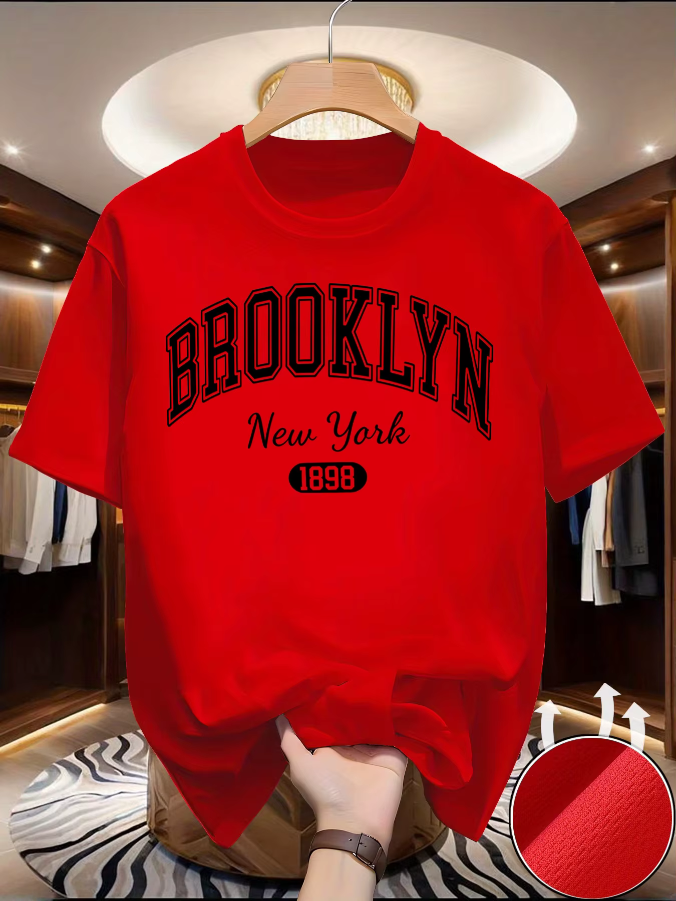 T-shirt Brooklyn New York 1898 pour hommes et femmes