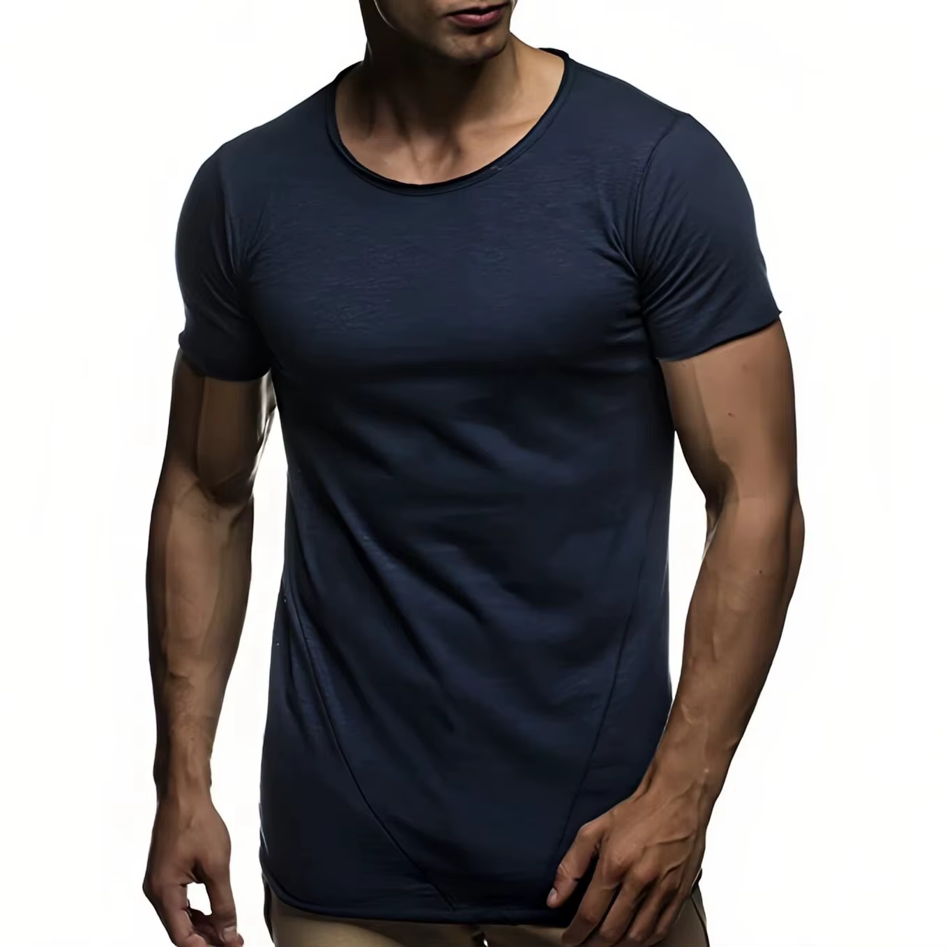 MRMT 2026 Nouveau T-shirt Homme Tendance Motif Cœur de Poulet Col Rond
