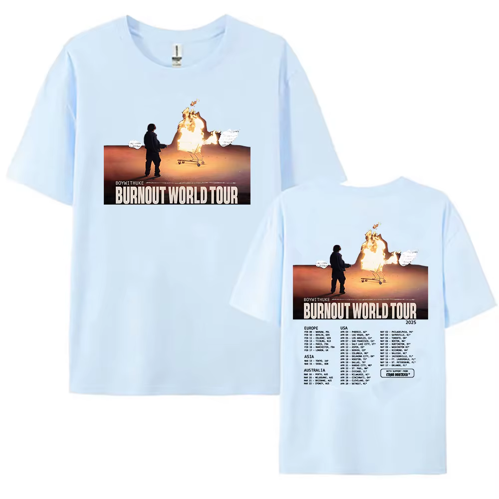 Boywithuke-T-shirt manches courtes col rond femme/homme