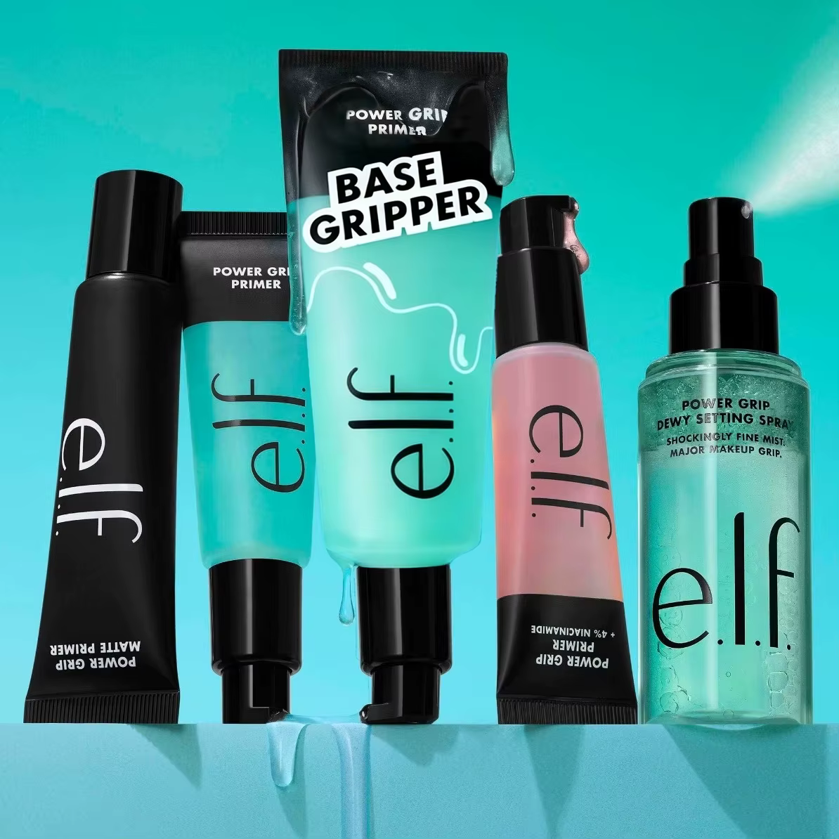 75ml ELF Power Grip apprêt Texture Jumbo rafraîchissant facile absorber hydrater raffermissant pour le visage purifiant hydratant lissage de la peau