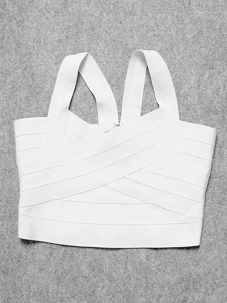 Mini camisole bandage spaghetti pour fille