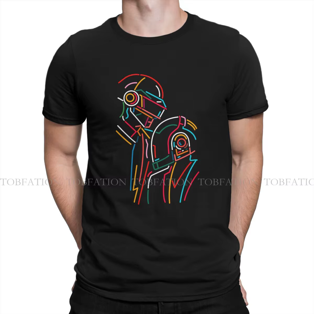 Daft Punk t-shirt pour hommes