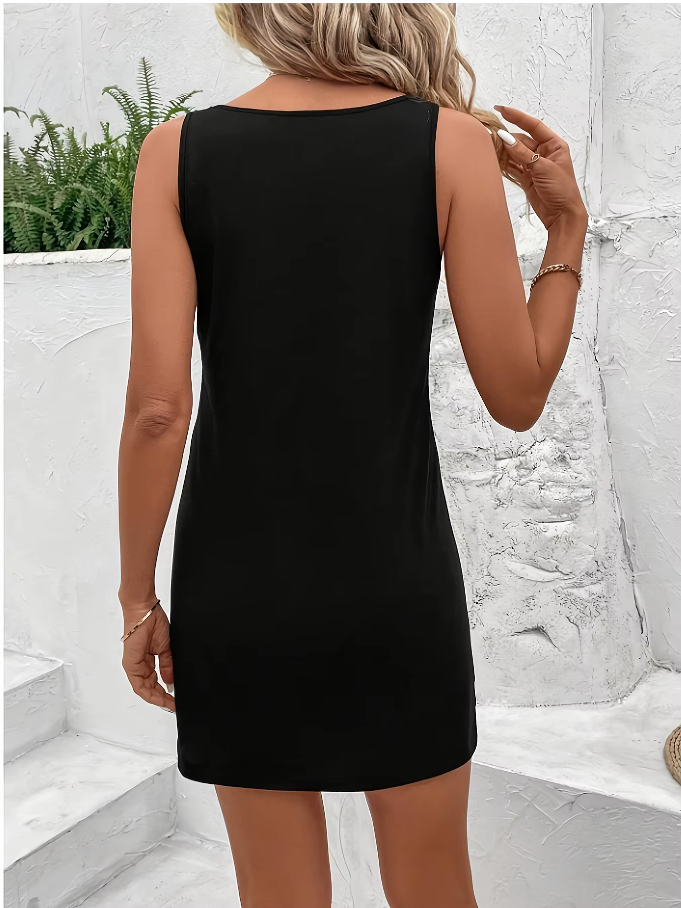 Robe débardeur sans manches pour femmes