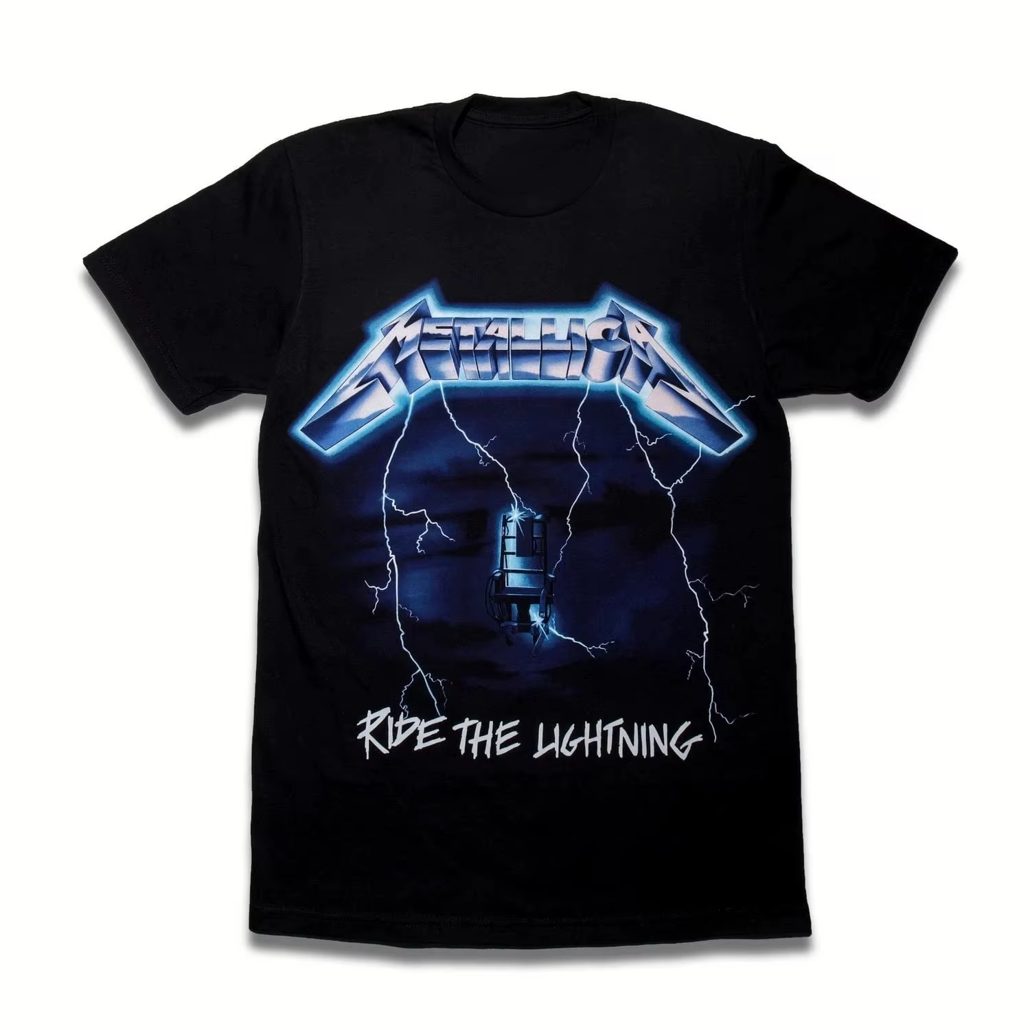 T-Shirt Wolf Metallica Band 100% coton