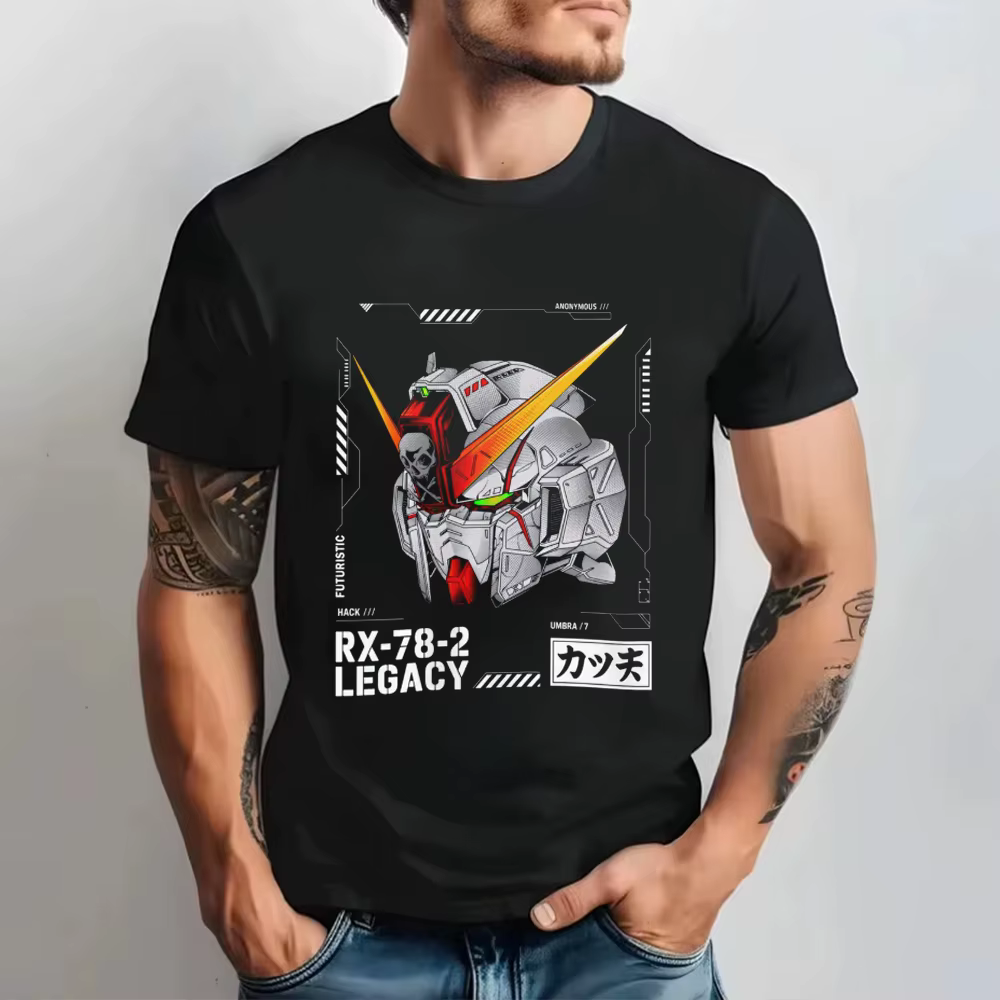T-shirt imprimé Gundam