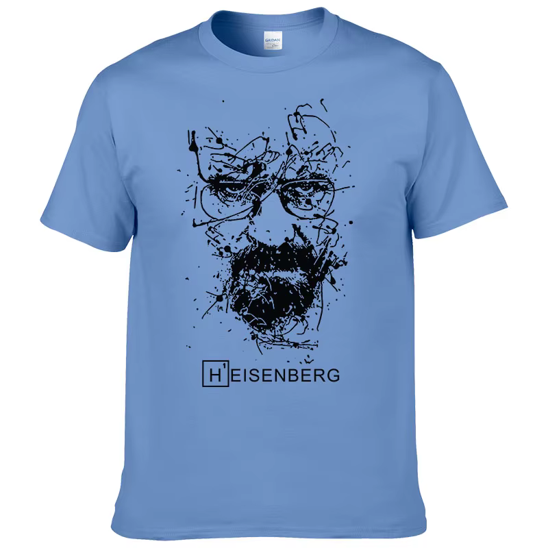 2024 nouvelle mode Breaking Bad T-shirts hommes Heisenberg Camisetas Hombre