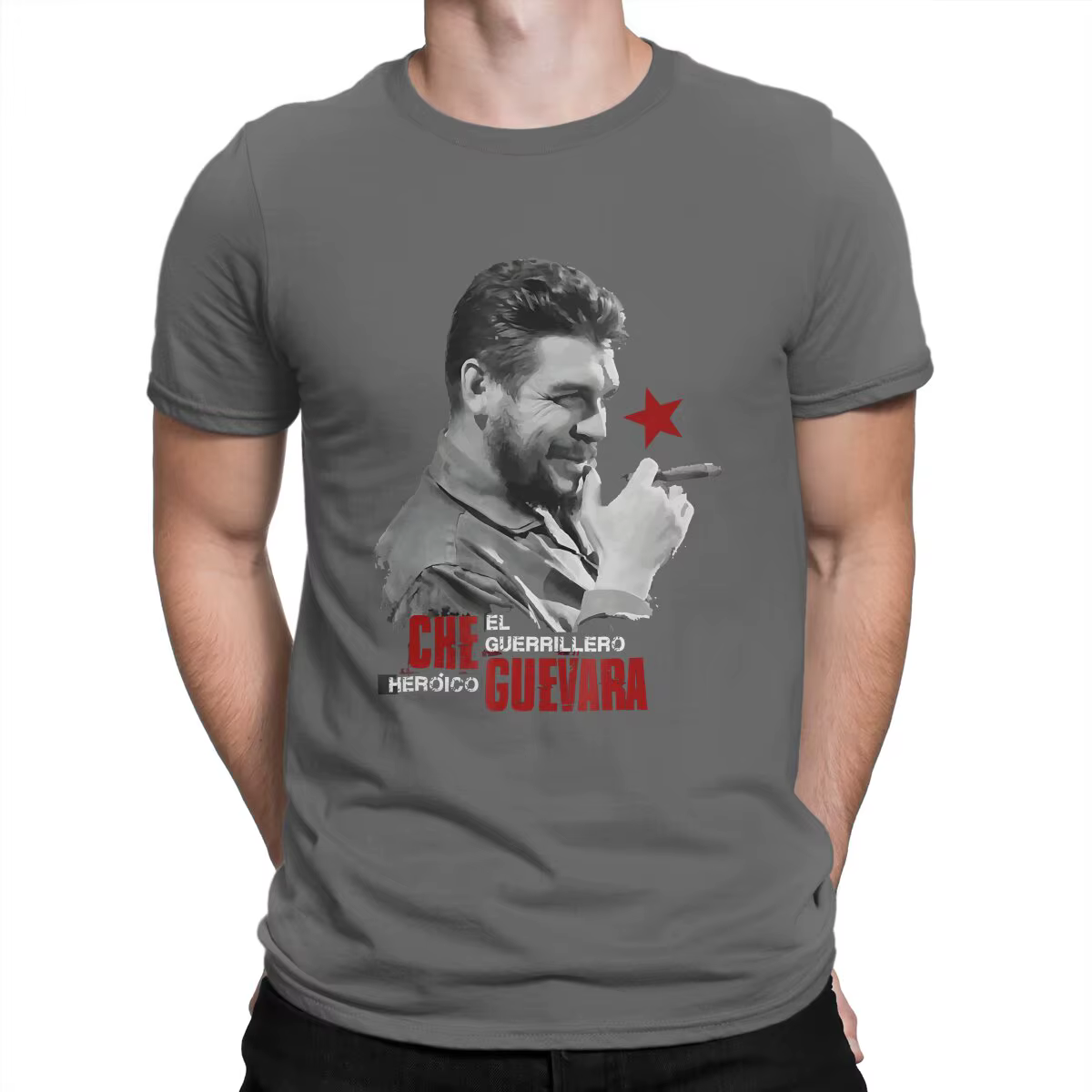T-shirt manches courtes col rond homme