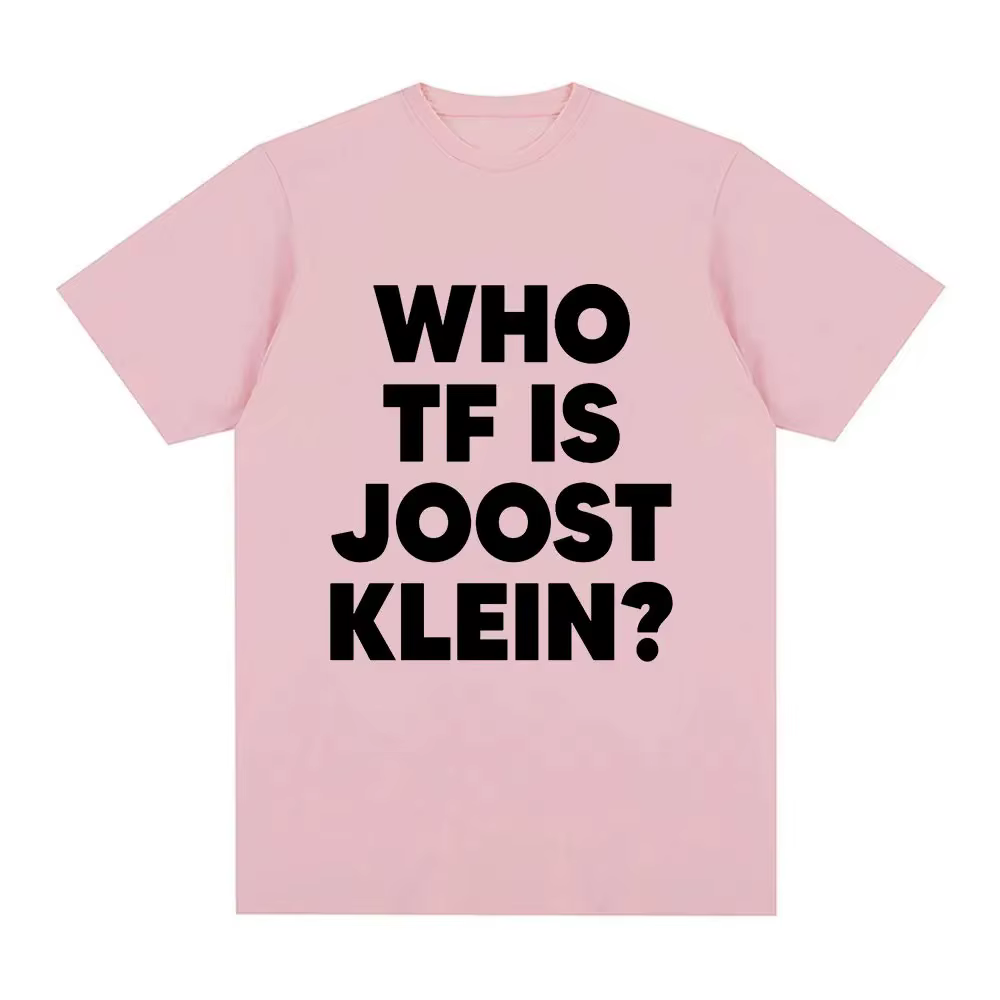 T-shirt tendance et amusant pour femme 2026 – Qui est Joost Klein ? – Haut créatif et stylé