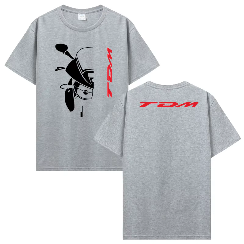 Double face Yama Tdm 900 voiture Auto T-Shirt vêtements pour hommes été décontracté col rond