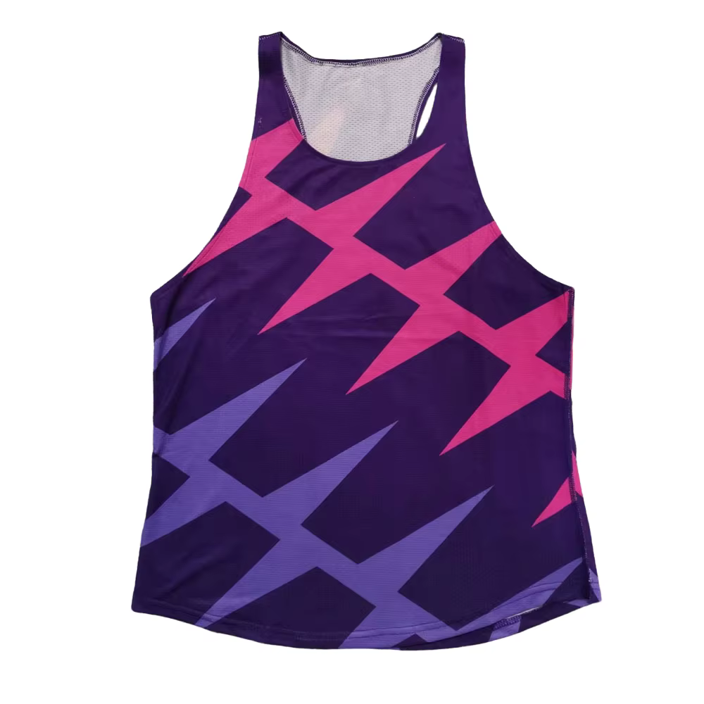 Hommes course gilet athlétisme débardeur vitesse Fitness chemise sans manches piste champ Singlet