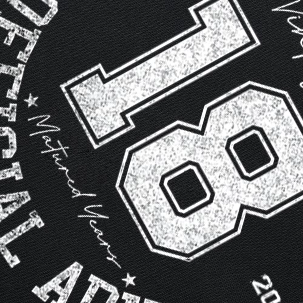 Cadeaux officiels pour adultes de 18 ans Vintage 18e anniversaire t-shirts graphique coton Streetwear