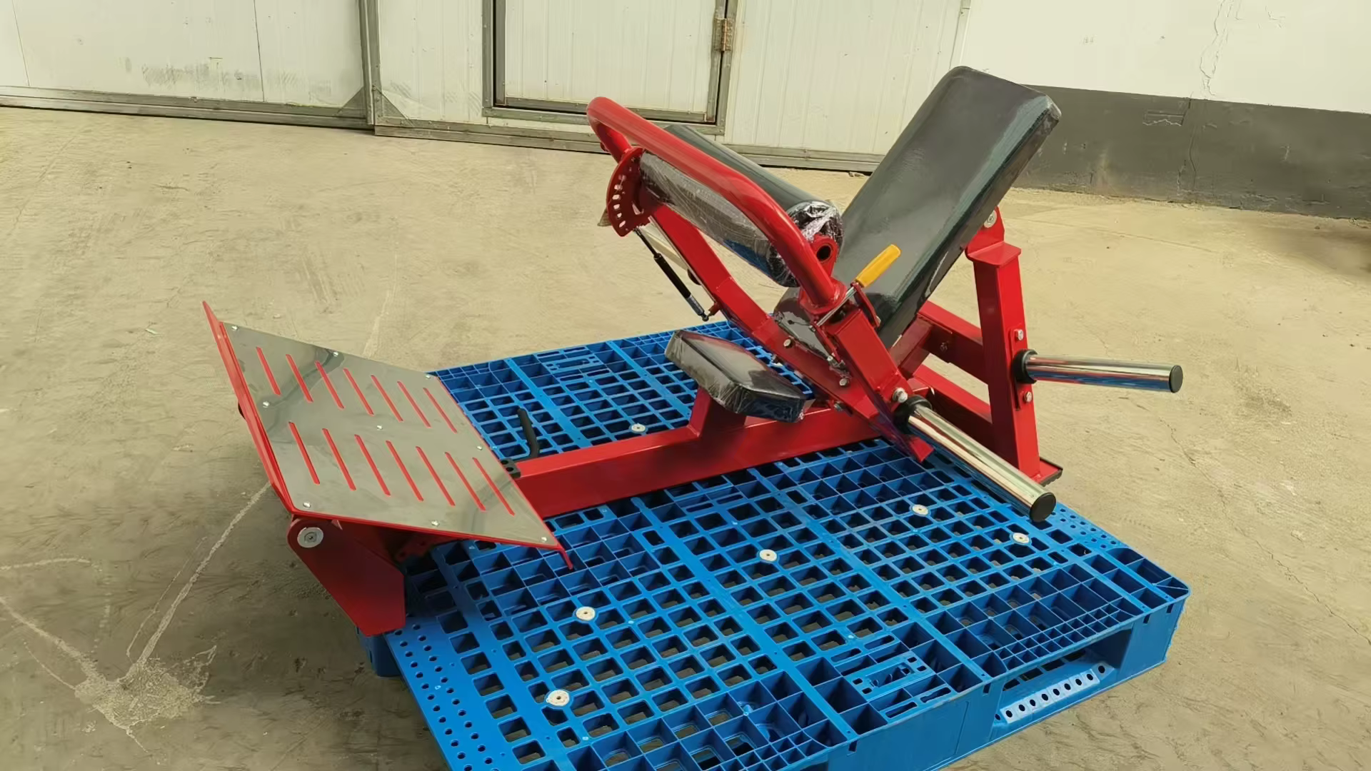 Machine à pont de fessiers professionnelle pour exercices isolés de poussée de hanche et développement
