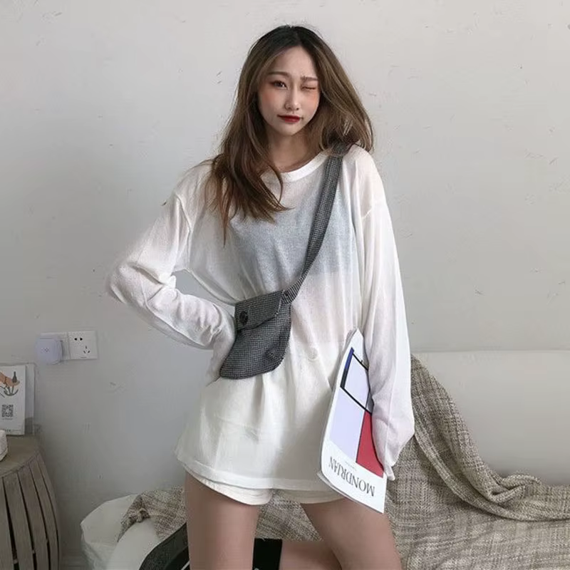 T-shirts transparents pour femmes