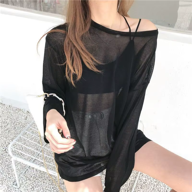 T-shirts transparents pour femmes