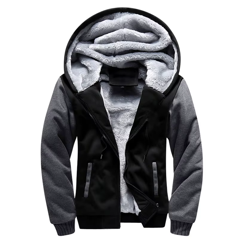 CamSolomon-Veste à Capuche Épaisse pour Homme