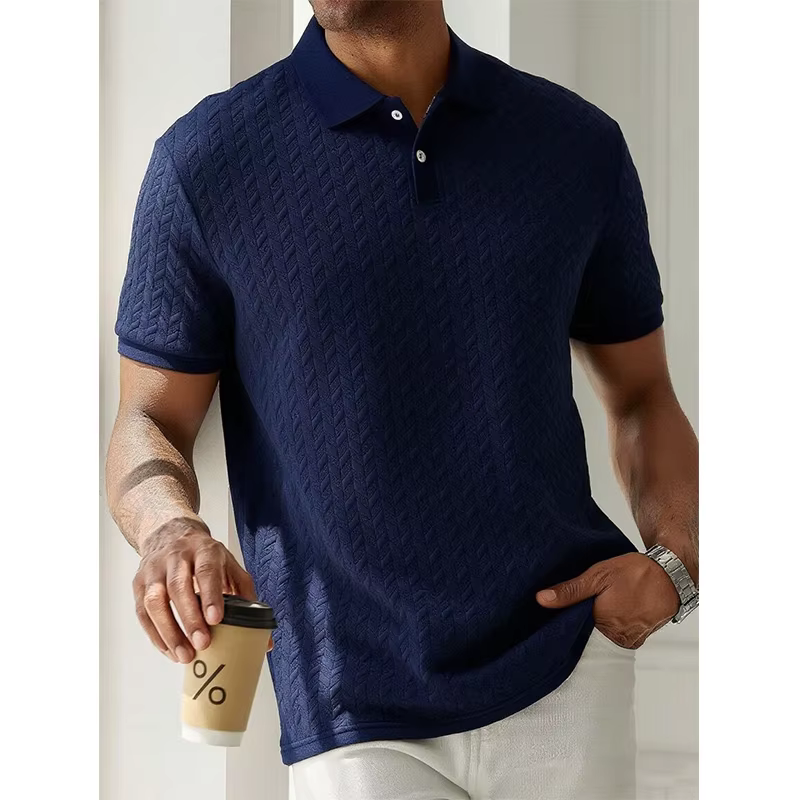 Polo d'été à manches courtes pour hommes