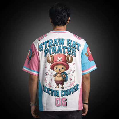 T-shirt imprimé en 3D Tony Chopper pour adultes et enfants