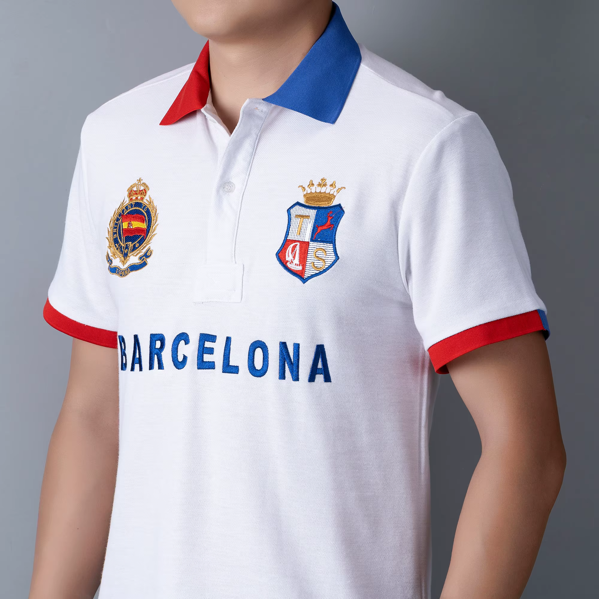 Polo Classique Homme TS en Coton de Haute Qualité – Nouvelle Collection Été 2026 – T-shirt