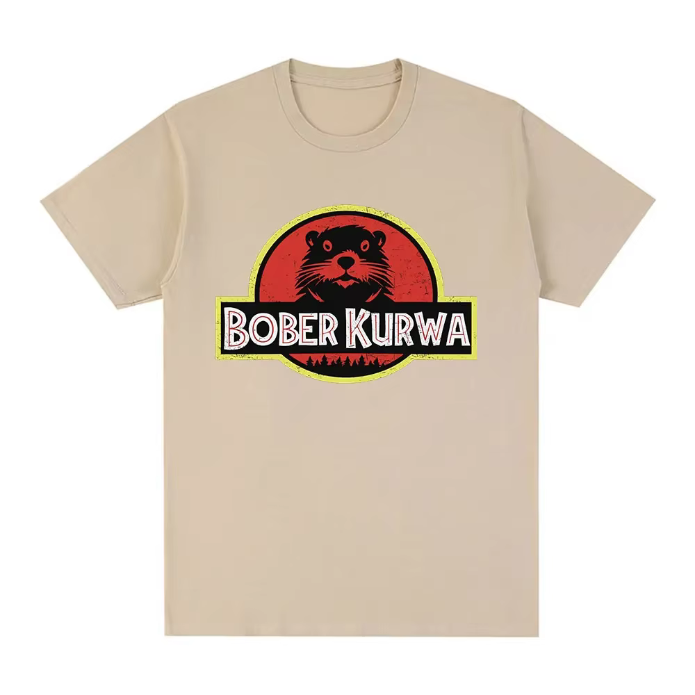 T-shirt graphique Bober Kurwa Bobr Funny Meme pour hommes et femmes