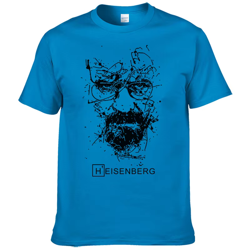 2024 nouvelle mode Breaking Bad T-shirts hommes Heisenberg Camisetas Hombre