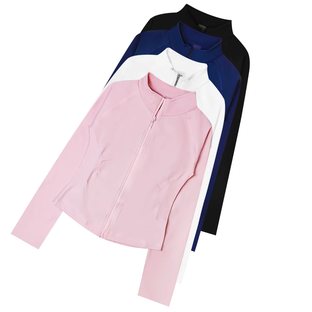 NCLAGEN Veste de sport pour femme avec fermeture éclair