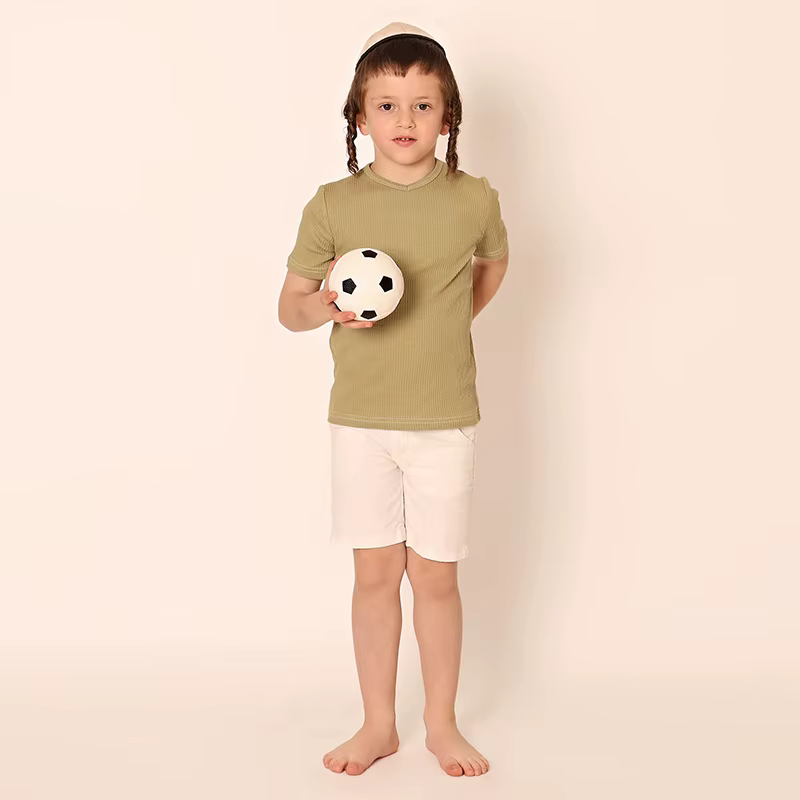 T-shirt à manches courtes et longues pour garçon et fille