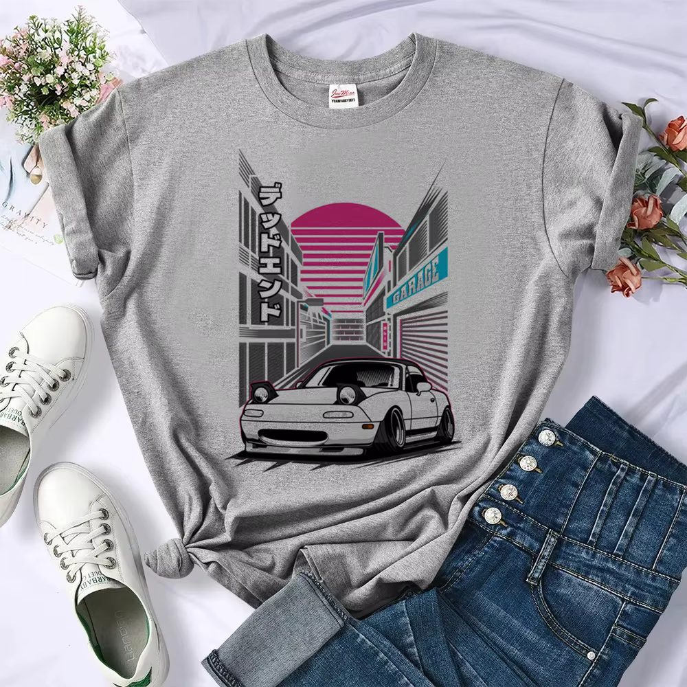 Miata t-shirts femmes drôle harajuku haut japonais femme