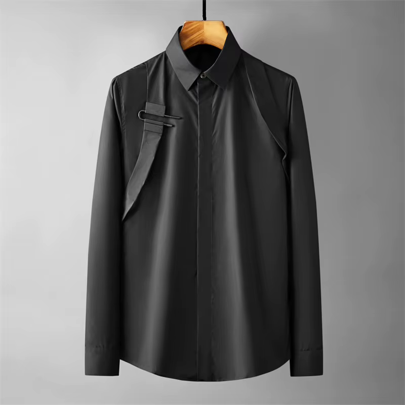 Chemise à manches longues pour hommes