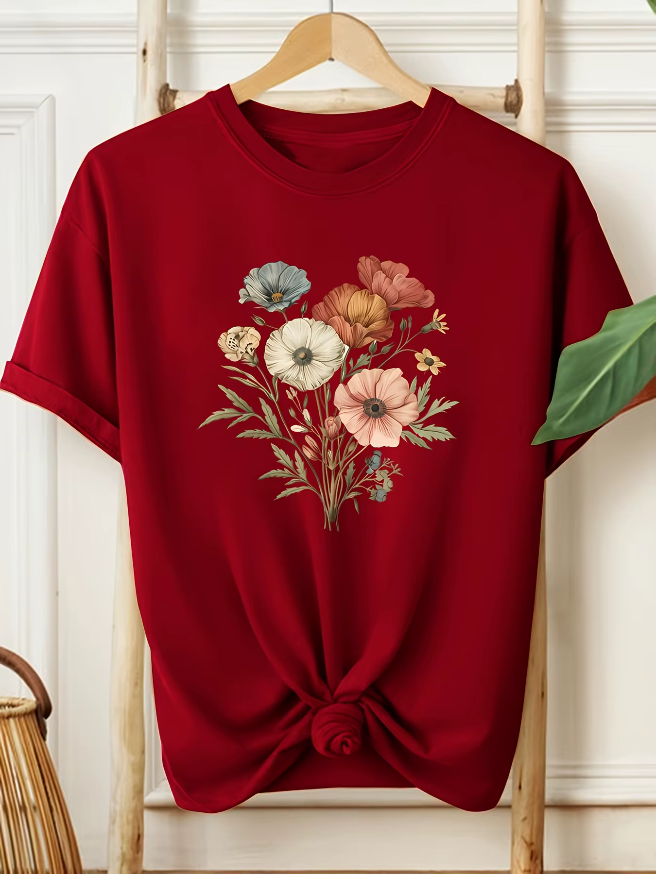 T-Shirt décontracté à manches courtes pour femmes