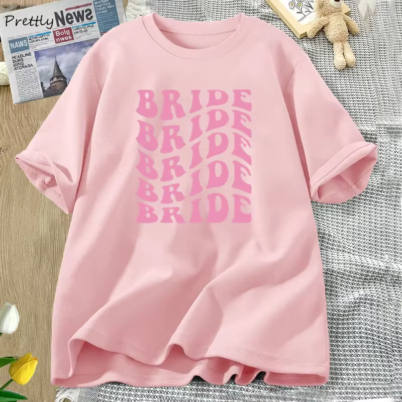 T-Shirts de Demoiselle d'Honneur Rétro pour Femme