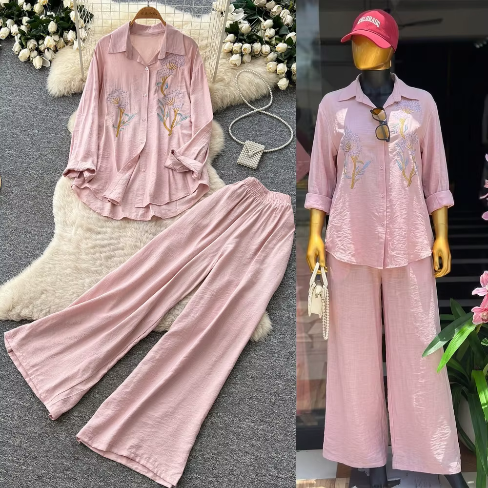 Ensemble pantalon femme deux pièces