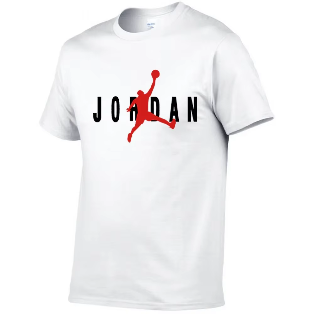 T-shirt coréen de luxe classique en coton pur pour hommes et femmes