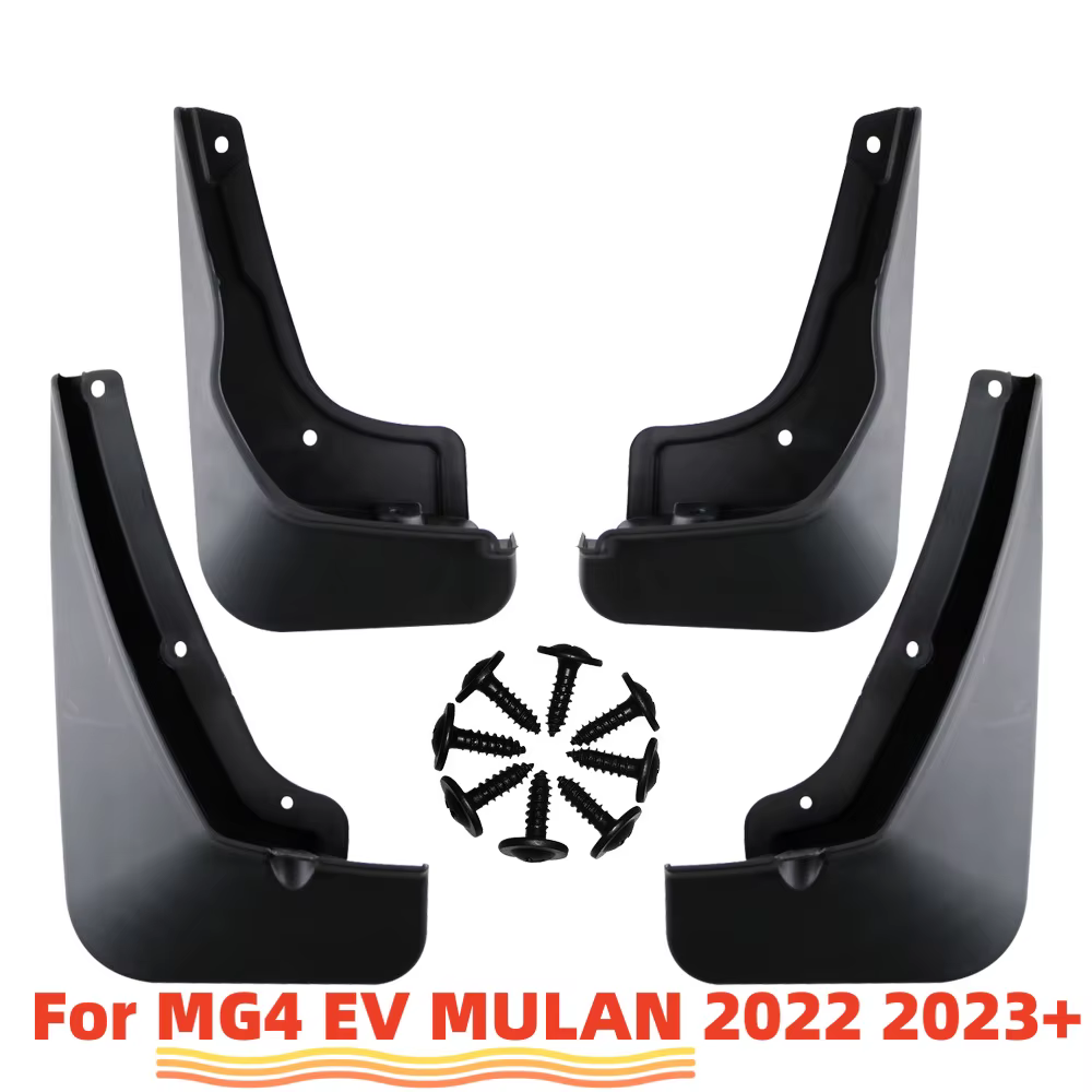 4x garde-boue pour MG 4 MG4 EV Mulan Hatchback 2022 2023 garde-boue garde-boue garde-boue avant arrière accessoires de voiture