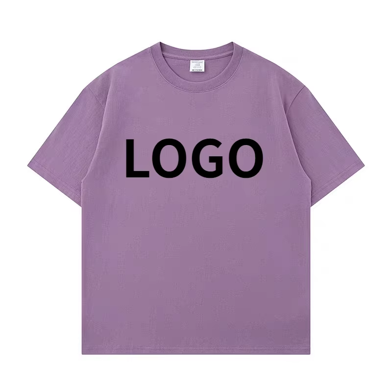 T-shirt personnalisé DTG imprimant votre conception 300GSM coton lourd surdimensionné hommes T-shirts bricolage