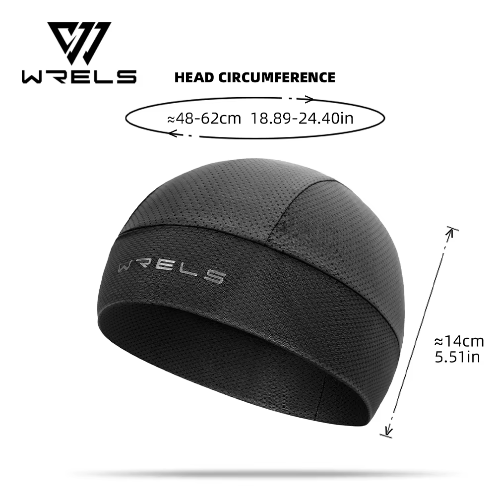 Casquette de cyclisme respirante évacuant l'humidité, pour course à pied, randonnée, moto, élastique, absorbante, séchage rapide, sous les casques, chapeau fin