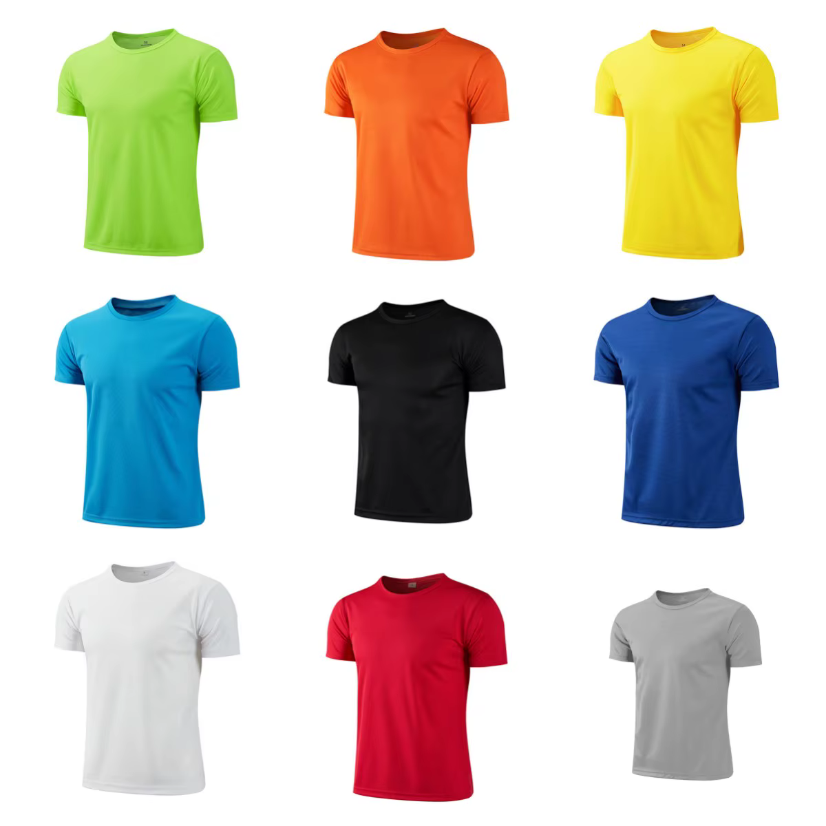 T-Shirt Blanc à Manches Courtes pour Homme