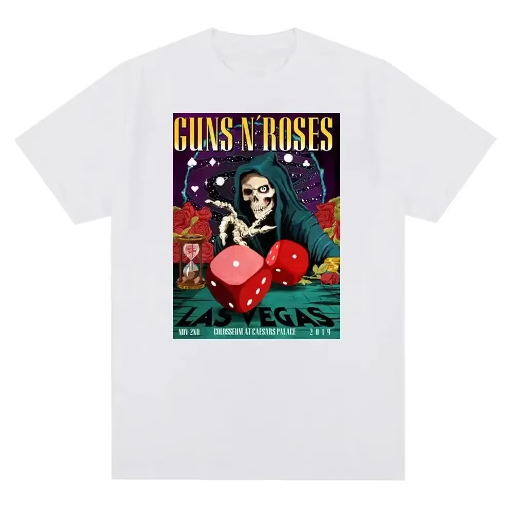 T-shirt à imprimé graphique Guns N Roses