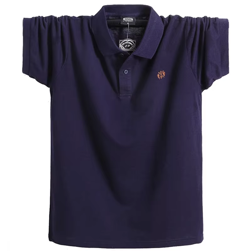 Nouveau revers polo shirt d'été Extra large