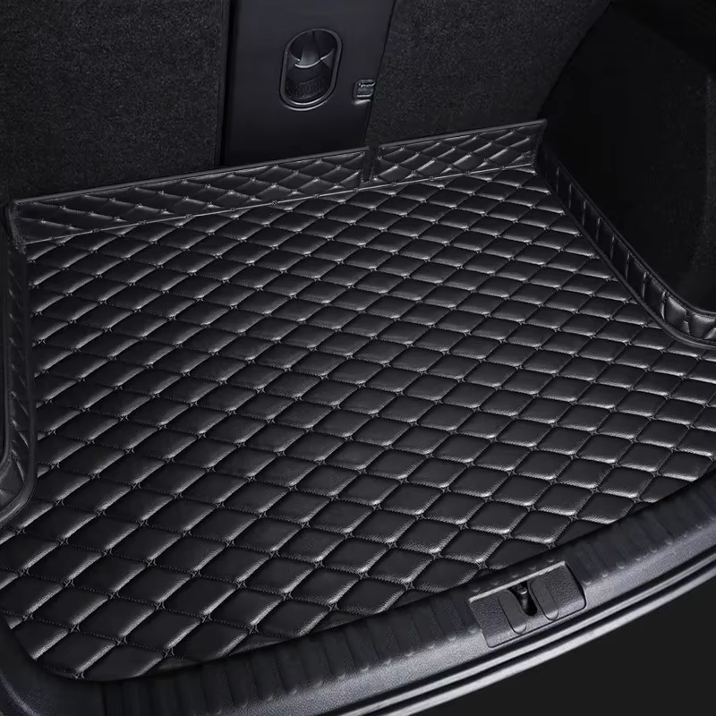 Tapis de coffre de voiture personnalisés en cuir PU, pour Volkswagen VW Polo 2019-2022 2014-2018 2011-2013 2006-2010, accessoires de voiture