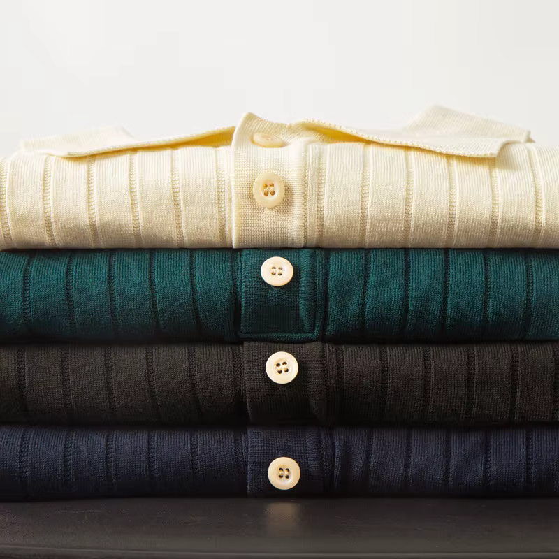 Polo à manches courtes Mulberry InjVintage pour hommes