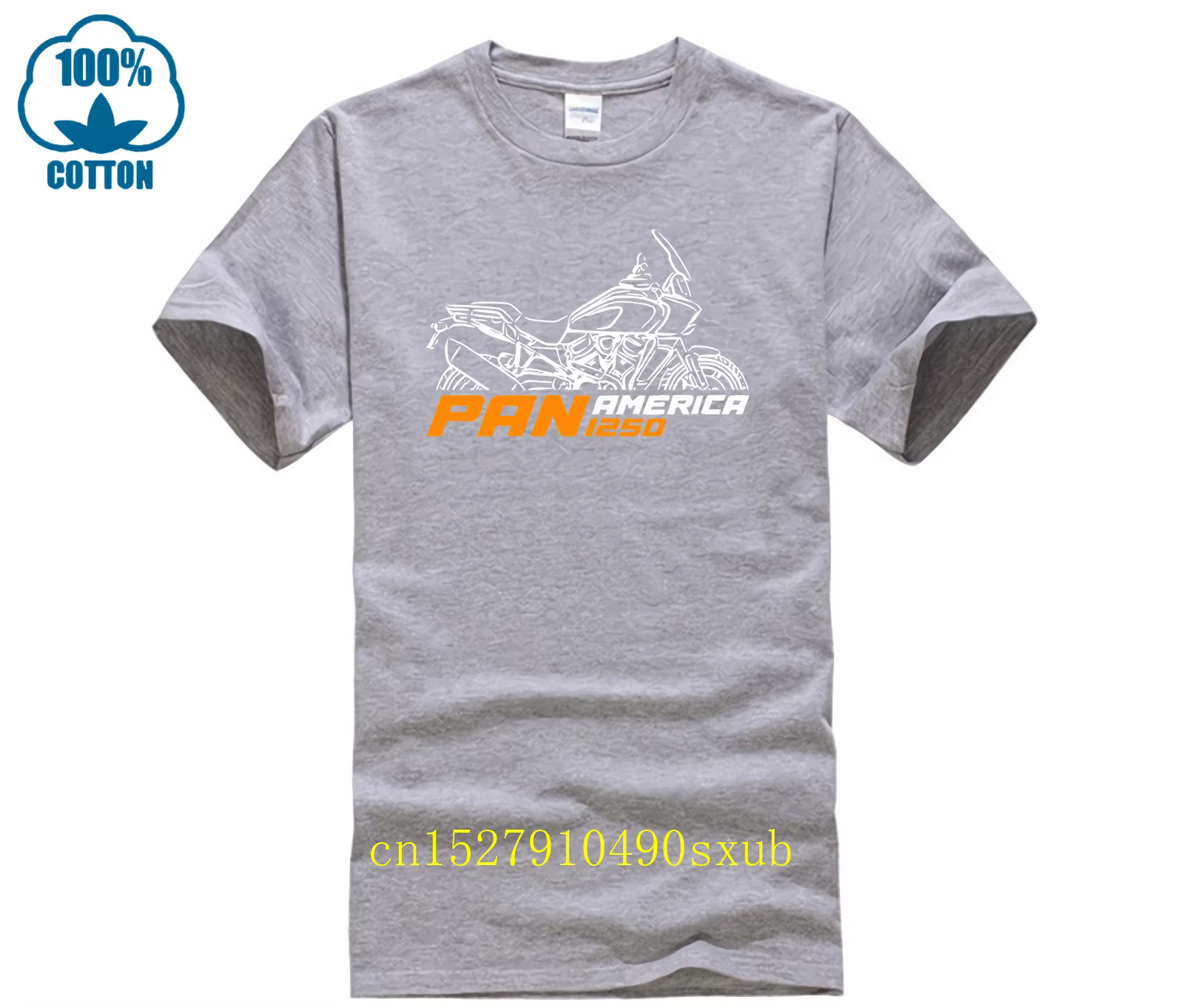 Nouveaux hommes T-shirt décontracté Harleys Pan amérique