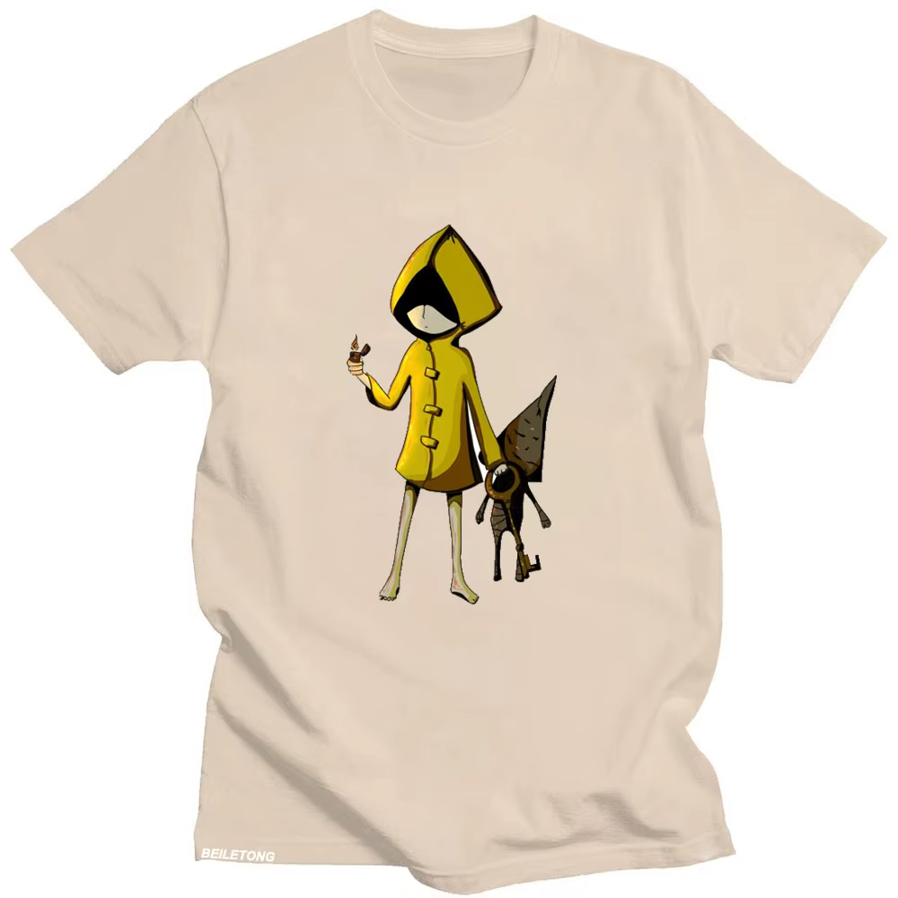 T-shirt à manches courtes Little Nightmares Mono Cartoon Print