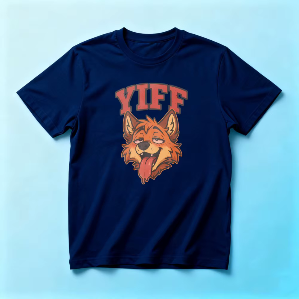 T-shirt graphique Hot Fox Furry Yiff Fox
